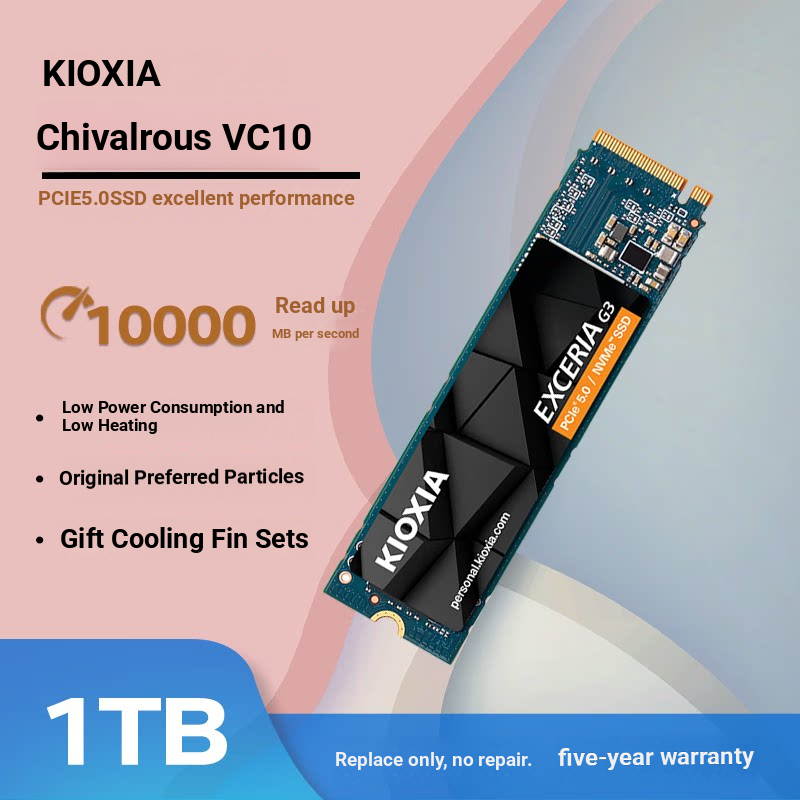Samsung Ssd Evo 870 - Kioxia VC10 1TB โซลิดสเตตไดรฟ์ อินเทอร์เฟซ M.2