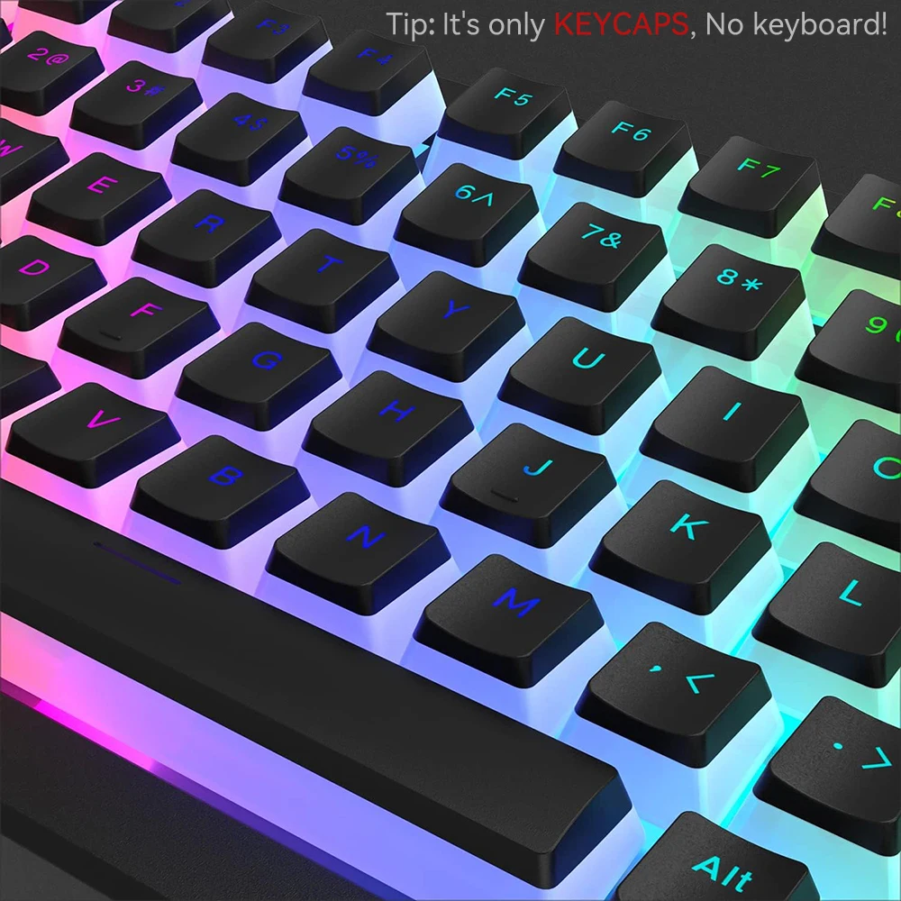 ใหม่พุดดิ้ง PBT Keycaps 129 คี - Gaming Keyboard And Mouse For Xbox บทวิจารณ์และราคา