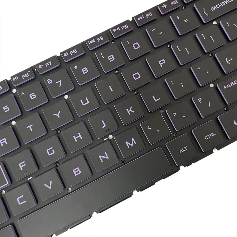 H + สีม่วงคีย์บอร์ดแบ็คไลท์สำห - Gaming Keyboard Hp บทวิจารณ์และราคา