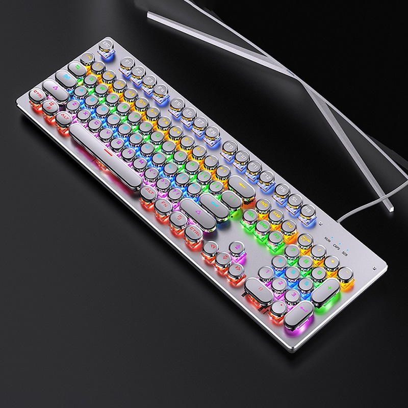 Retro Punk Mechanical Keyboard - Gaming Keyboard Corsair บทวิจารณ์และราคา