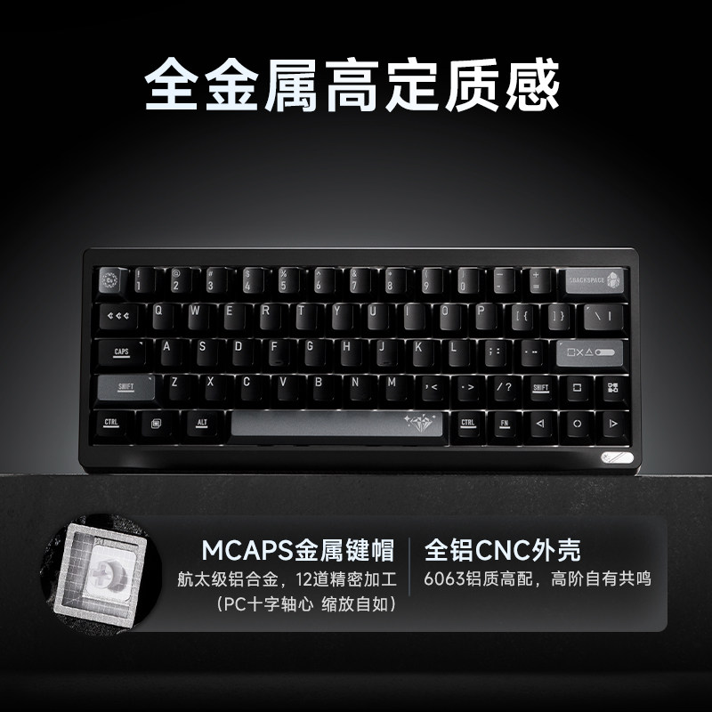 คีย์บอร์ดแม่เหล็กแบบโลหะเต็มรู - Gaming Keyboard Number Pad บทวิจารณ์และราคา