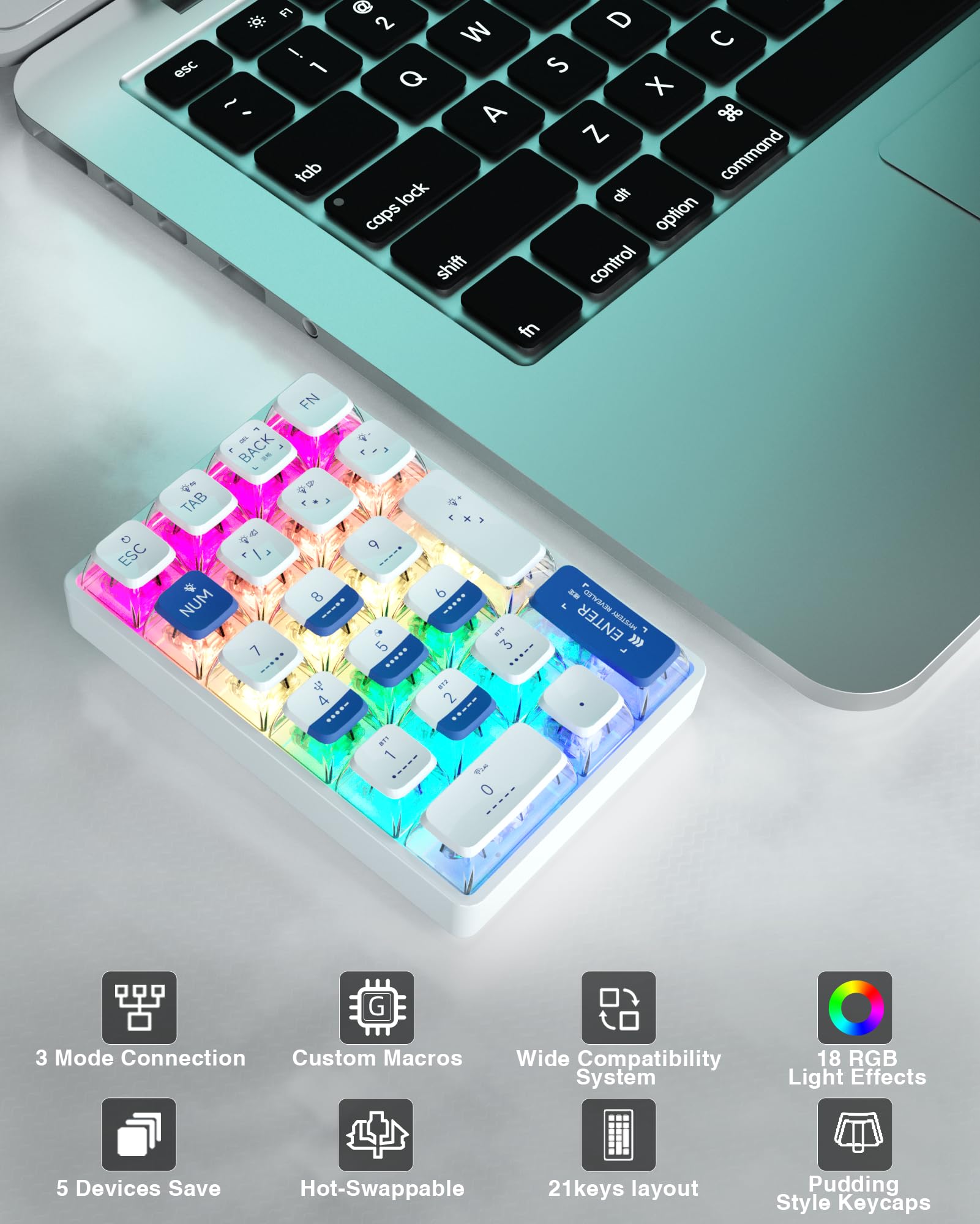 คีย์บอร์ด LEOBOG K21 แบบมีปุ่ม - Gaming Keyboard Mechanical บทวิจารณ์และราคา