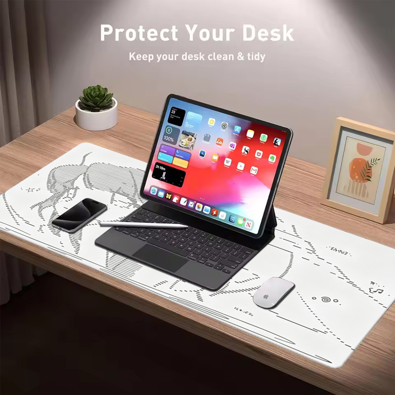 แผ่นรองเมาส์หนังลายการ์ตูนอนิเ - Gaming Keyboard Tactile บทวิจารณ์และราคา